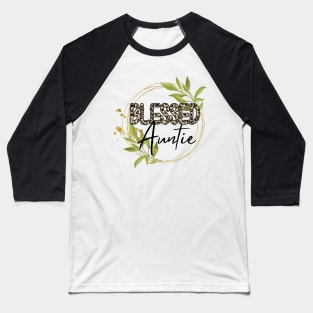 Blessed Auntie Baseball T-Shirt